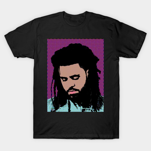 j cole style pop art T-Shirt by soundofpopart